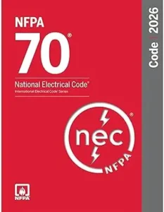 NFPA 70, National Electrical Code NEC 2026 Paperback